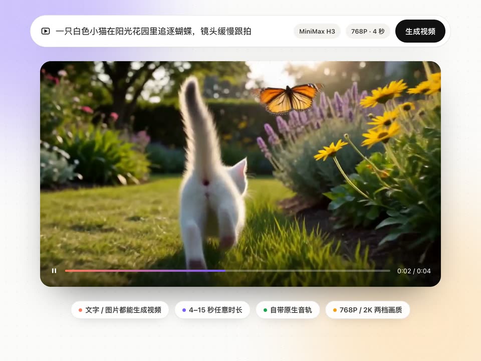 一句话，让画面动起来